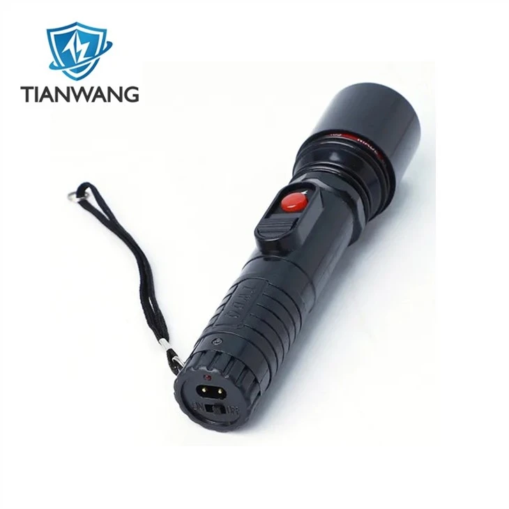 Solid Self Defense Flashlight Torch With Wrist-Strap