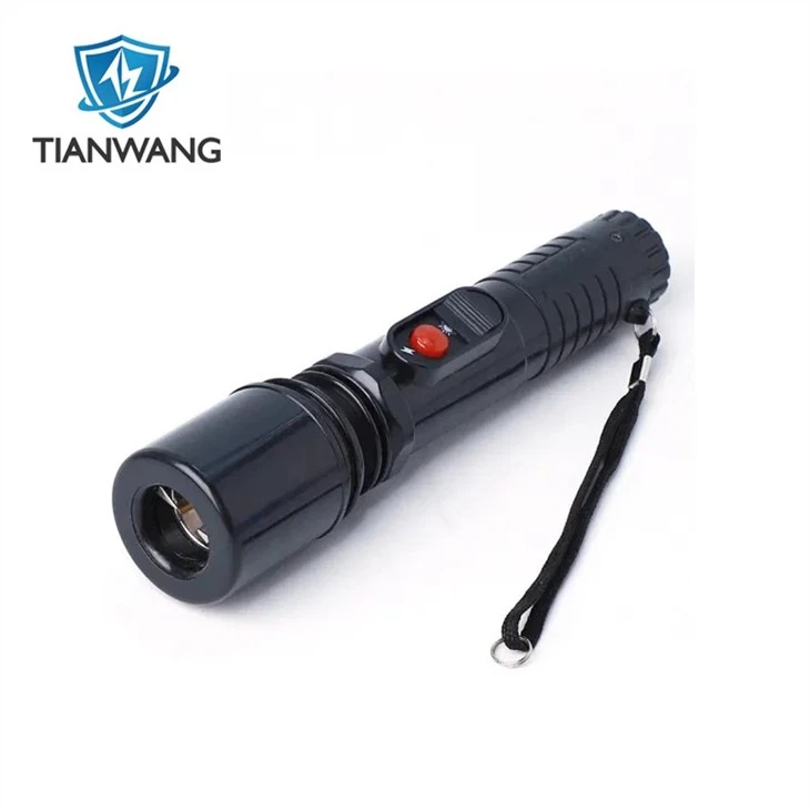 Solid Self Defense Flashlight Torch With Wrist-Strap