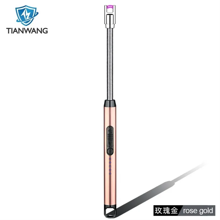 Rechargeable USB Arc Lighter For Candle Camping BBQ Sports Fan Tools Lighter